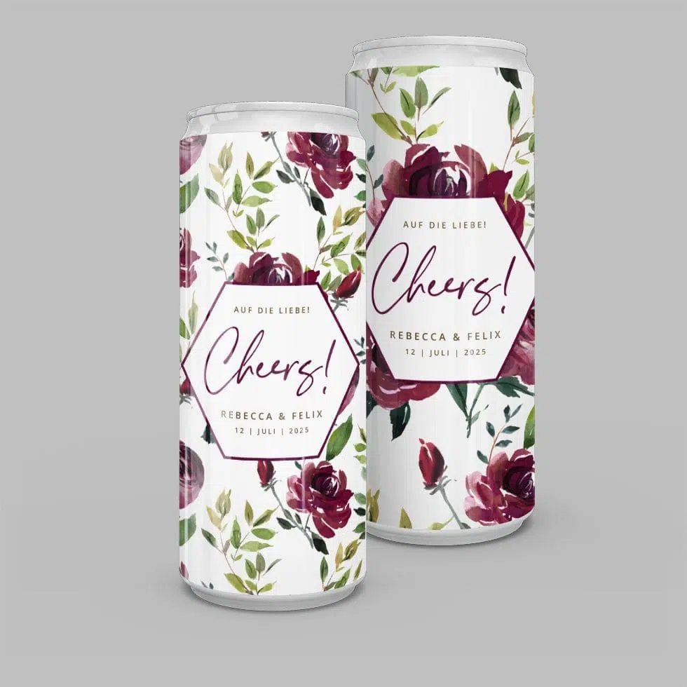 Getränkedosen “Bordeaux”