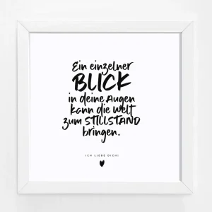 Personalisierbares Bildgeschenk im 3D-Rahmen „Handwriting“