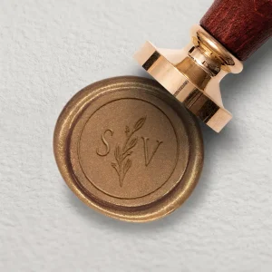 Siegelstempel Initialen „pure Love“