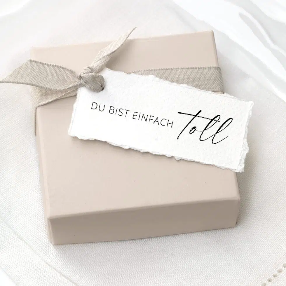 Stempel „Du bist einfach toll“ Handschrift