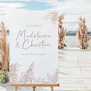 Willkommensschild “Pampas”