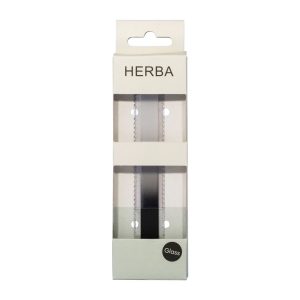 HERBA Glasnagelfeile 14cm im Etui schwarz