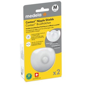 MEDELA Contact Brusthütchen M 20mm mit Box 1 Paar