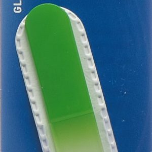 BELLEAGE Glasnagelfeile klein mit Schutzhülle
