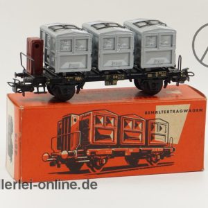 Märklin H0 | 4614 Behältertragwagen mit Bremserhaus | unbespielt mit OVP