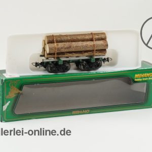 Mehano H0 | LOG Car Green Frame | T052/19967 Stammholz GĂŒterwagen mit OVP