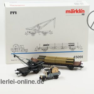 Märklin H0 | 45091 Wagen-Set „Telegrafie“ der DRG | Güterwagen-Set mit OVP