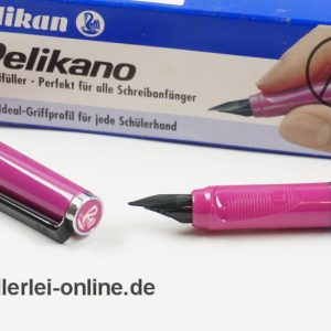 Pelikan P451 Pelikano Schulfüller „L“ | Vintage Füllfederhalter | PINK | unbenutzt mit OVP