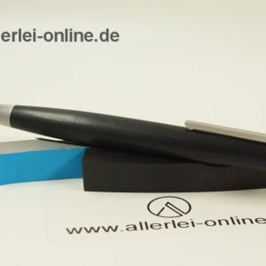 LAMY 2000 Kugelschreiber | Ballpoint Pen, schwarz/silber – mattiert