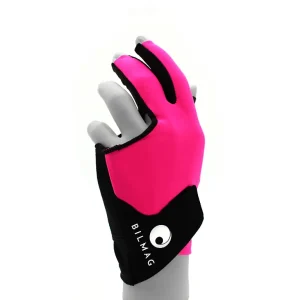 Billard-Handschuh Bilmag Aero, 3-Finger, pink
