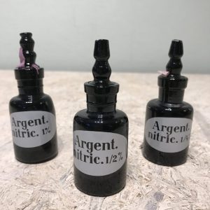 3er Set Giftfläschchen Apotheke ‚2. Wahl‘ (578d)