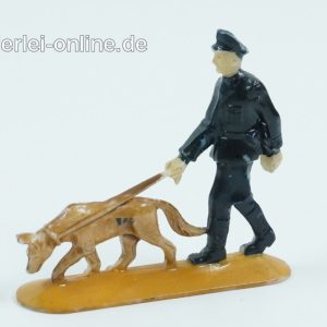 SIKU Plastik V 436 | Polizist mit Polizeihund | Zubehör-Figur | V-Serie