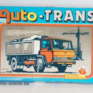 Prefo DDR | HO – 1:87 | AUTO-TRANS LKW-Rennbahn mit SKODA 706 RTV LKW | Startpackung Set 1