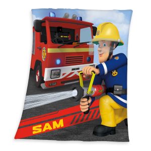 Feuerwehrmann Sam Fleecedecke – Sam