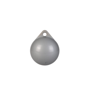Wurf-Flaggengewicht 90mm silber