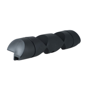 Stegfender Dick-Winkel schwarz 100x19x19cm