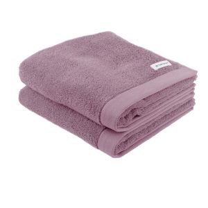 TOM TAILOR Handtuch 2er Set – Color Bath Towel Cozy Mauve
