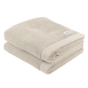 TOM TAILOR Handtuch 2er Set – Color Bath Towel Sunny Sand