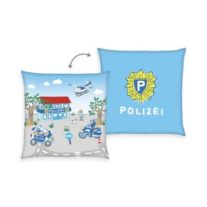 Young Collection Dekokissen ‘Polizei’ – 40×40 cm